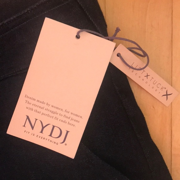 NYDJ Women Marilyn Straight W/ Trouser Detail Size 18WP - Picture 6 of 12